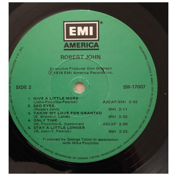 ROBERT JOHN - ROBERT JOHN | VINILO USADO