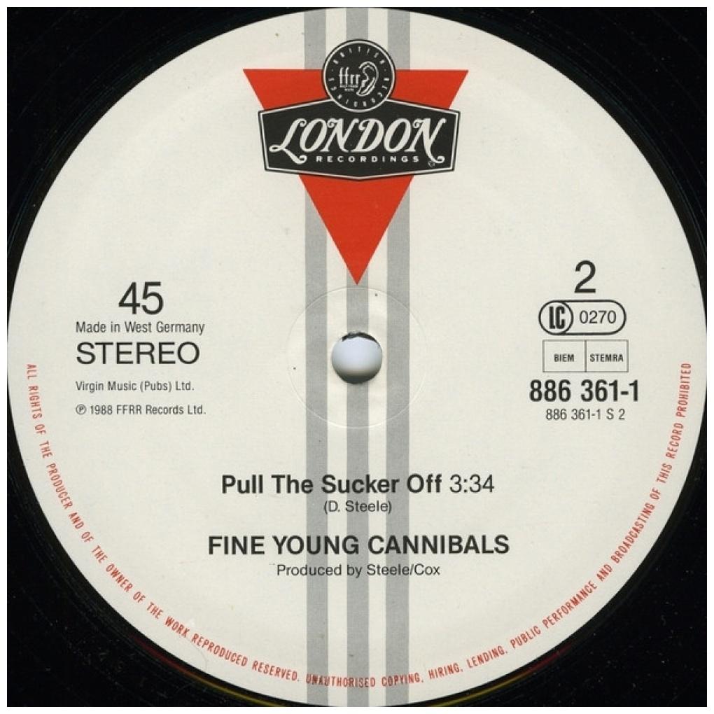 FINE YOUNG CANNIBALS - SHE DRIVES ME CRAZY | 12'' MAXI SINGLE USADO