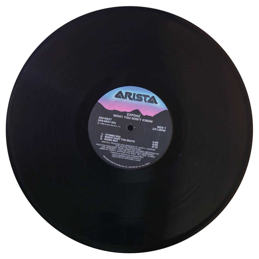 EXPOSE - WHAT YOU DONT KNOW | 12 MAXI SINGLE USADO