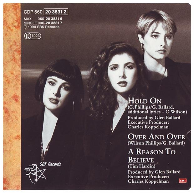 WILSON PHILLIPS - HOLD ON | CD SINGLE USADO