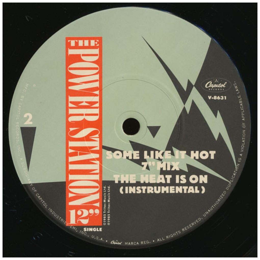 POWER STATION - SOME LIKE IT HOT/THE HEAT IS ON | 12" MAXI SINGLE VINILO USADO