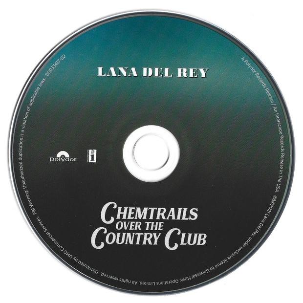 LANA DEL REY - CHEMTRAILS OVER THE COUNTRY CLUB | CD