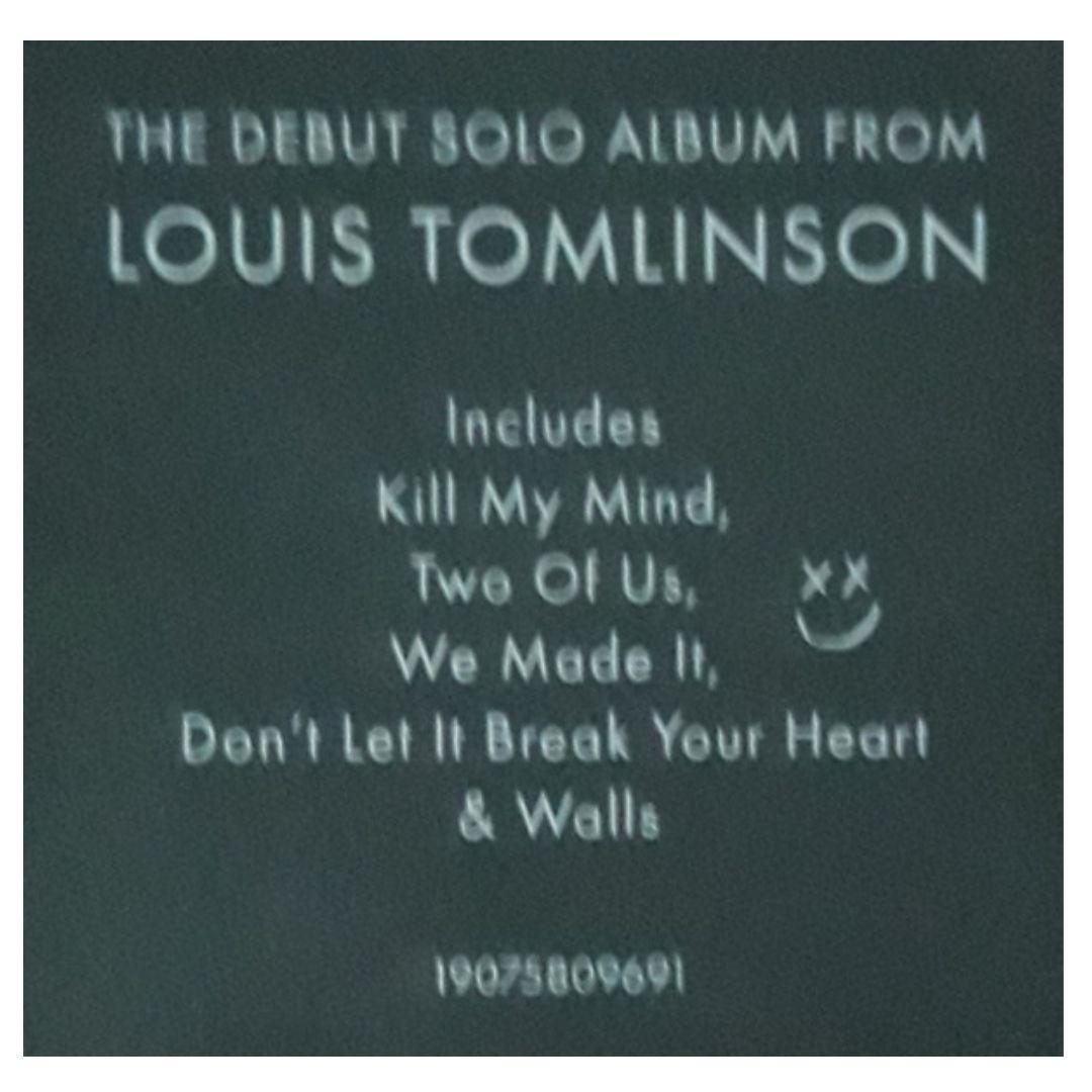 LOUIS TOMLINSON - WALLS | VINILO