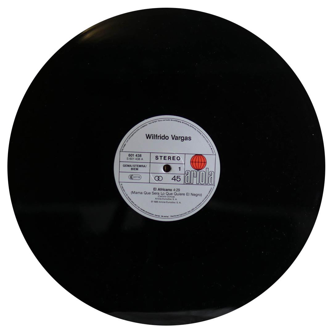 WILFRIDO VARGAS - EL AFRICANO | 12" MAXI SINGLE USADO
