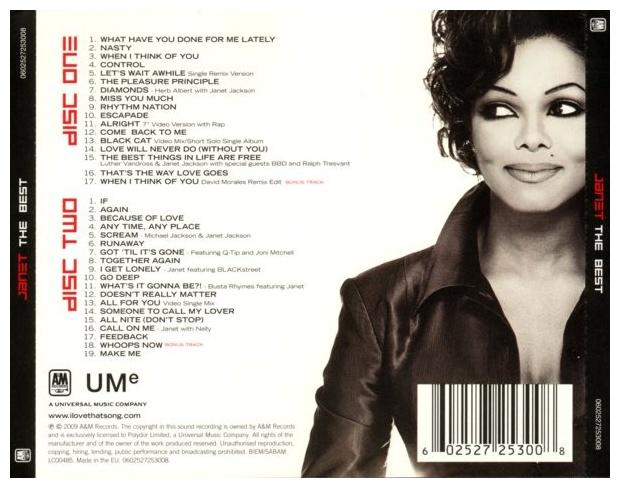 JANET JACKSON - BEST OF (2CD) | CD