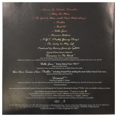 MICHAEL JACKSON - THRILLERSPECIAL EDITION | CD