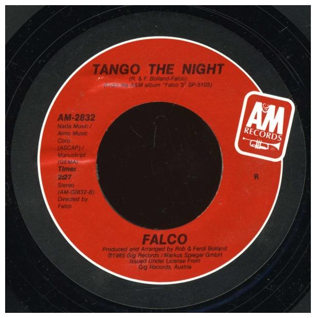 FALCO - VIENNA CALLING | 7" SINGLE USADO