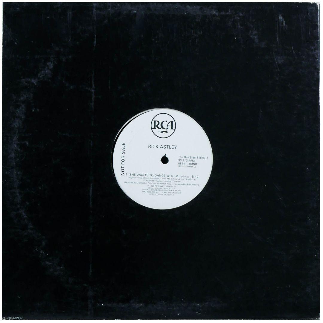 RICK ASTLEY - SHE WANTS TO DANCE WITH ME | 12" MAXI SINGLE USADO