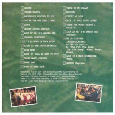 GREASE - OST BANDA SONORA | CD