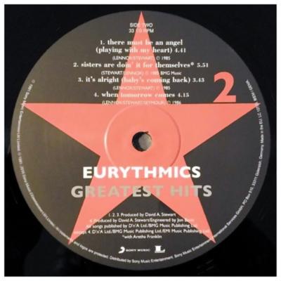 EURYTHMICS - GREATEST HITS (2LP) | VINILO