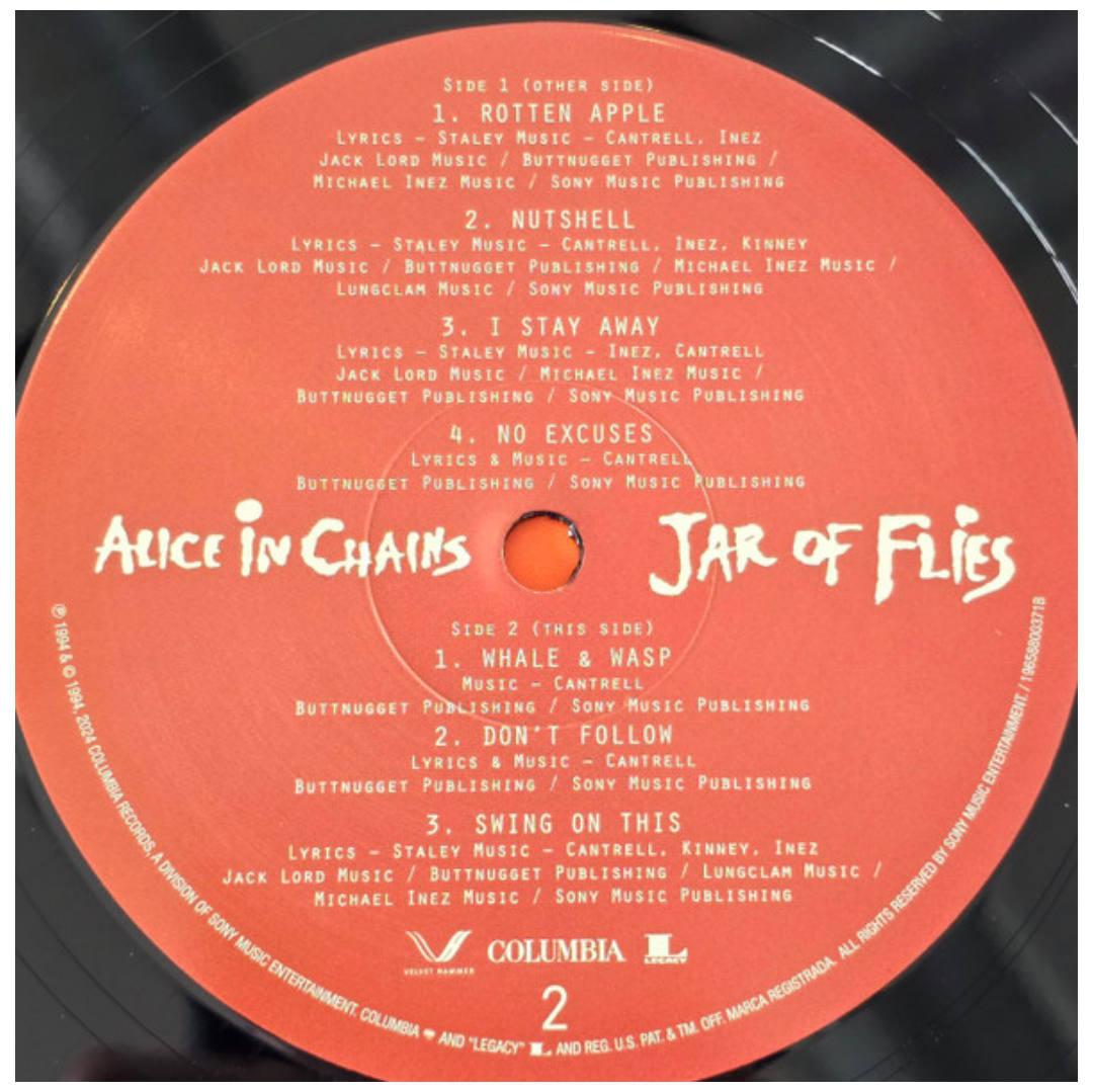 ALICE IN CHAINS - JAR OF FLIES | VINILO