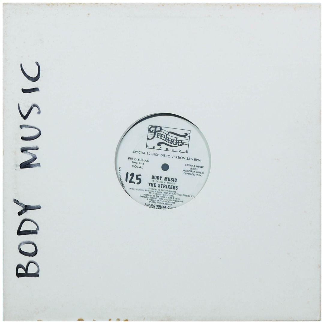 THE STRIKERS - BODY MUSIC | 12" MAXI SINGLE USADO