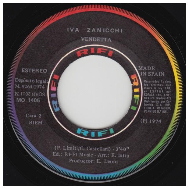IVA ZANICCHI - CIAO, CARA, COME STAI ? | 7" SINGLE VINILO USADO
