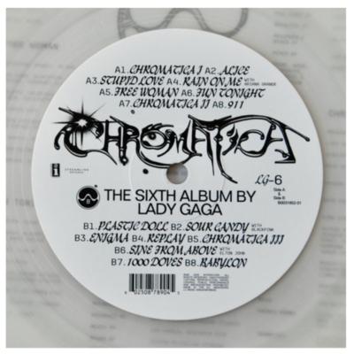 LADY GAGA - CHROMATICA MILKY CLEAR VINYL EDITION | VINILO
