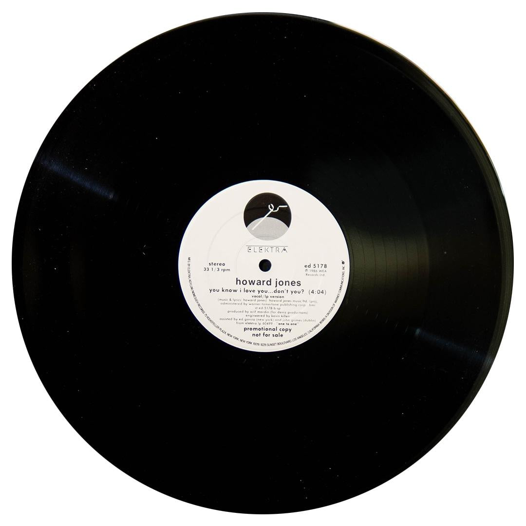 HOWARD JONES - YOU KNOW I LOVE YOU...DONT YOU (LP VERSION) | 12 MAXI SINGLE USADO