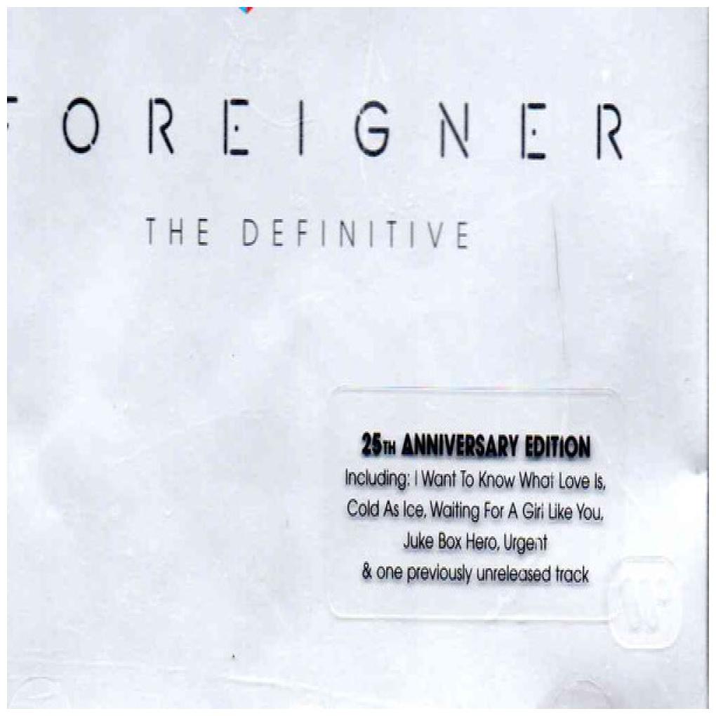 FOREIGNER - THE DEFINITIVE | CD