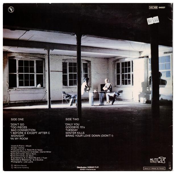 YAZOO - UPSTAIRS AT ERIC S | VINILO USADO