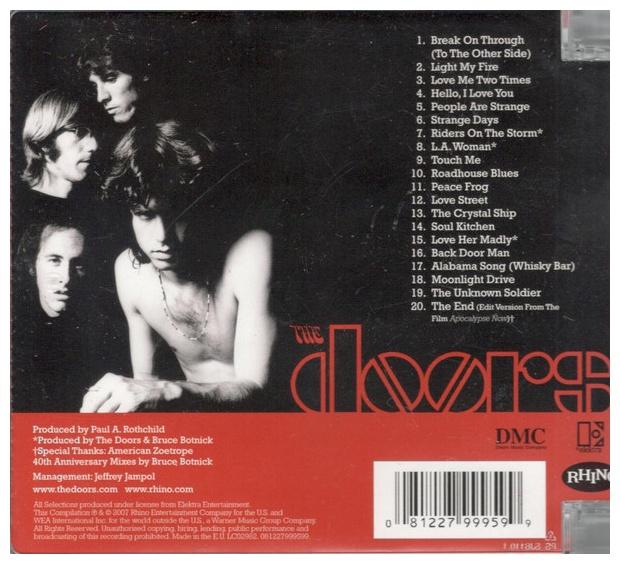DOORS - THE VERY BEST OF | CD