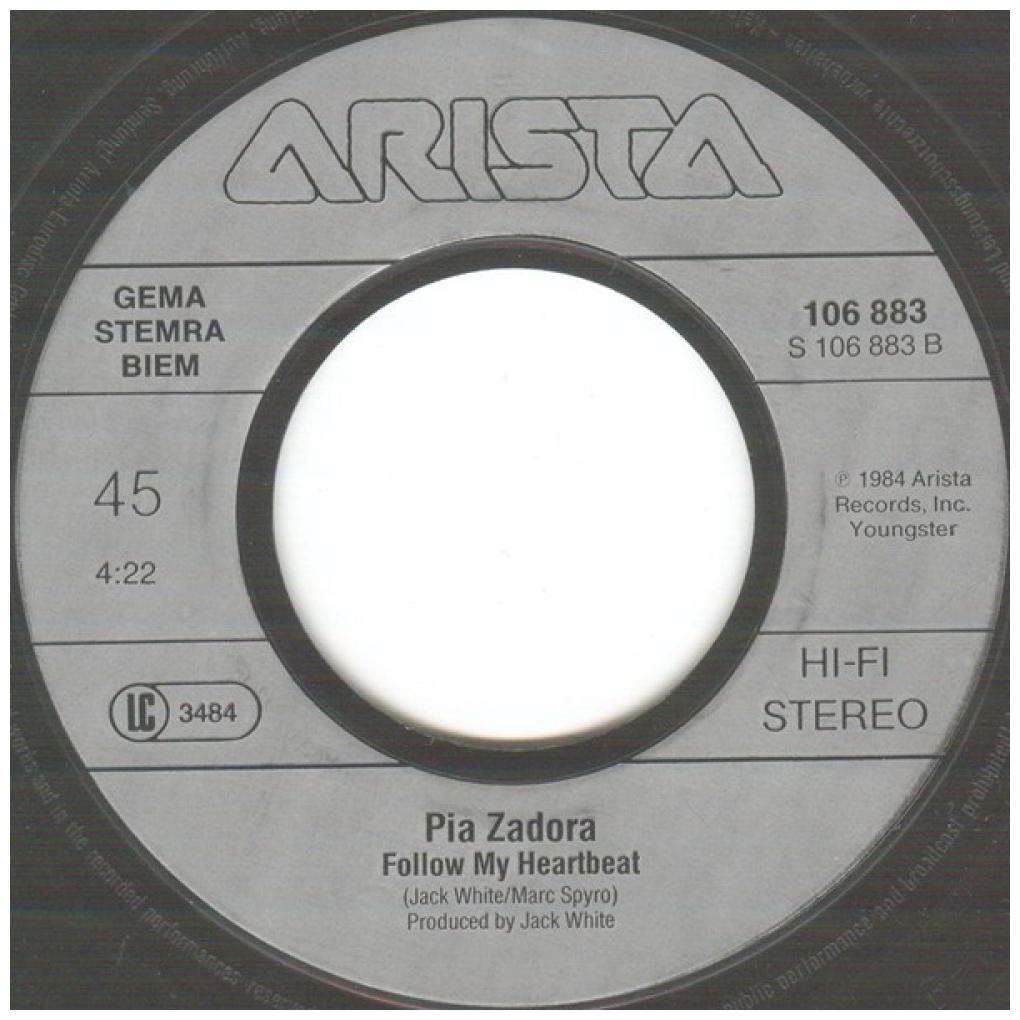 JERMAINE JACKSON & PIA ZADORA - WHEN THE RAIN BEGINS TO FALL | 7" SINGLE USADO