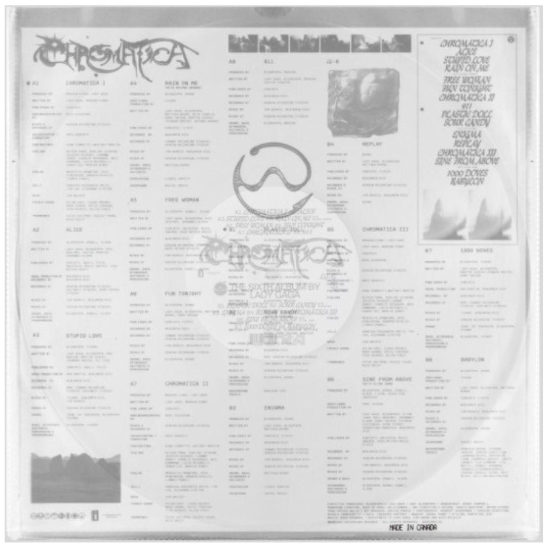 LADY GAGA - CHROMATICA (VINYL TRANSPARENT) | VINILO