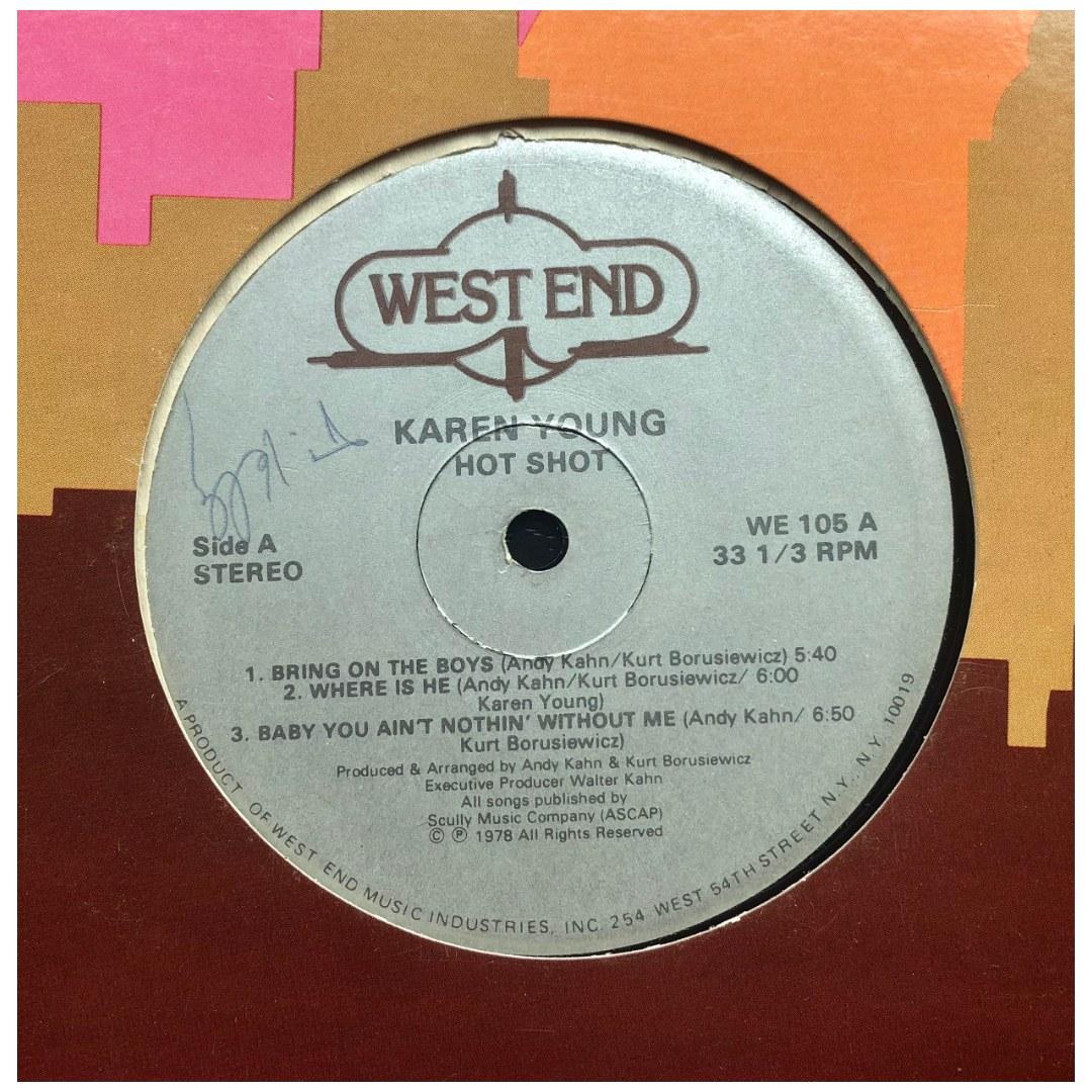 KAREN YOUNG - HOT SHOT | VINILO USADO
