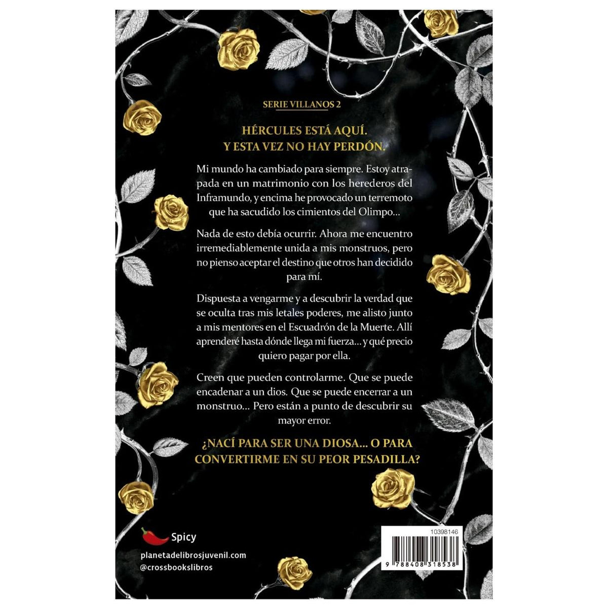 VILLANOS 2. LOS LAZOS DE HÉRCULES (TAPA DURA) - JASMINE MAS | LIBRO