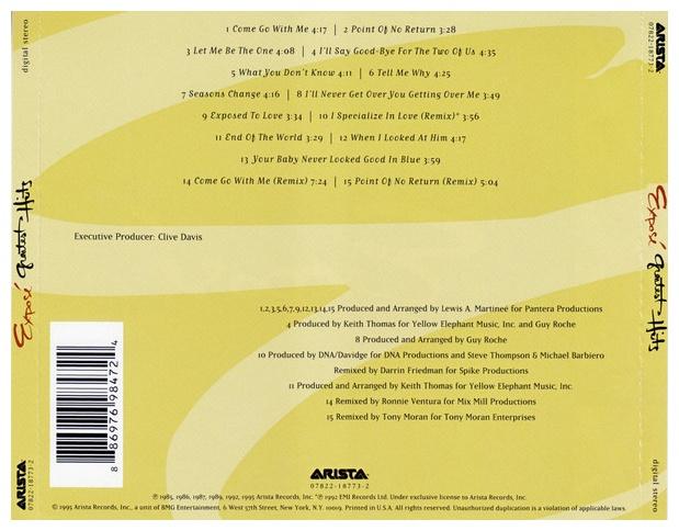 EXPOSE - GREATEST HITS | CD