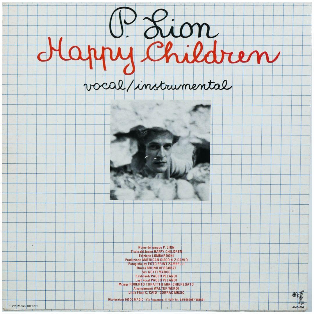 P. LION - HAPPY CHILDREN | 12" MAXI SINGLE USADO