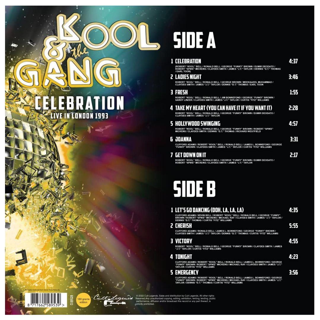 KOOL AND THE GANG - CELEBRATION LIVE | VINILO ABIERTO