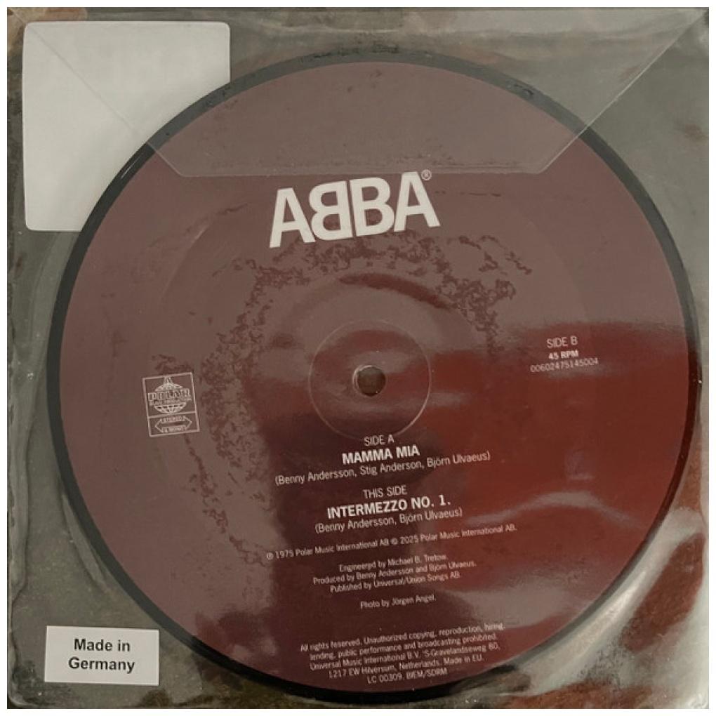 ABBA - MAMMA MIA (7" SINGLE) | VINILO