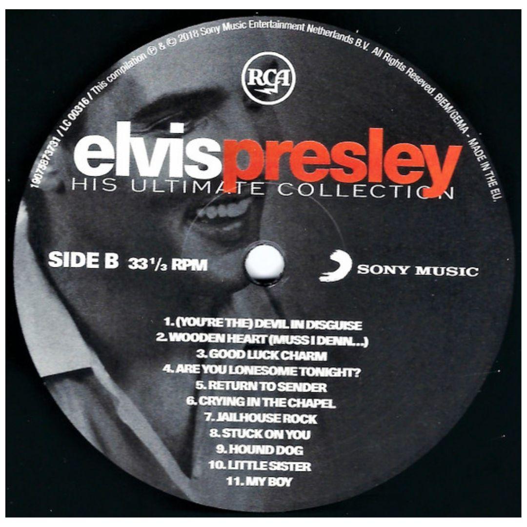 ELVIS PRESLEY - HIS ULTIMAT COLLECTION | VINILO