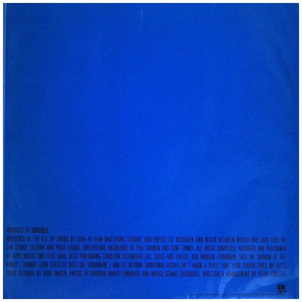 DOUBLE - BLUE | 7" SINGLE USADO