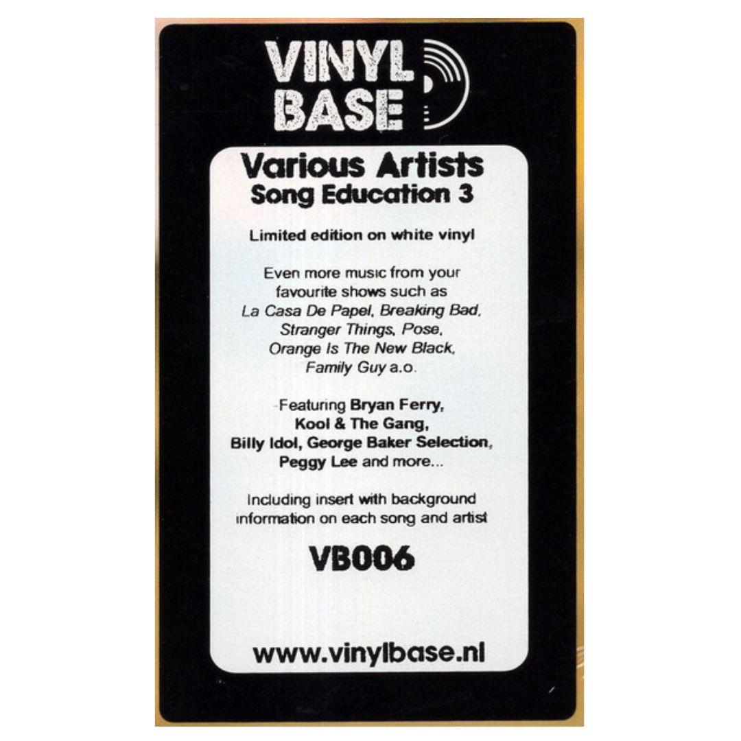 SONG EDUCATION - VOL. 3 (WHITE VINYL) | VINILO