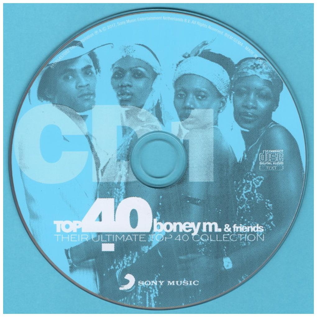 BONEY M. AND FRIENDS - TOP 40 (2CD) | CD