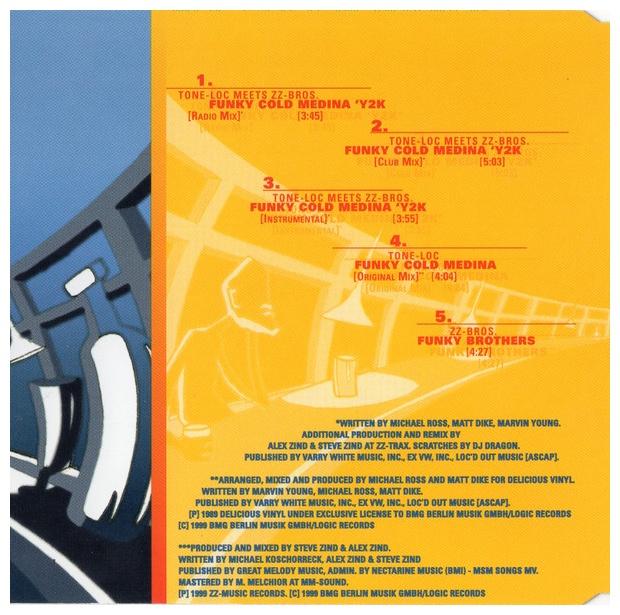 TONE-LOC - FUNKY COLD MEDINA | CD SINGLE USADO