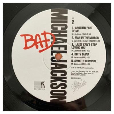 MICHAEL JACKSON - BAD | VINILO