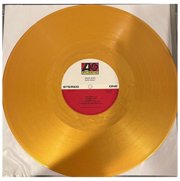 BRUNO MARS - XXIV MAGIC (GOLD VINYL) | VINILO
