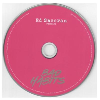 ED SHEERAN - BAD HABITS | CD SINGLE