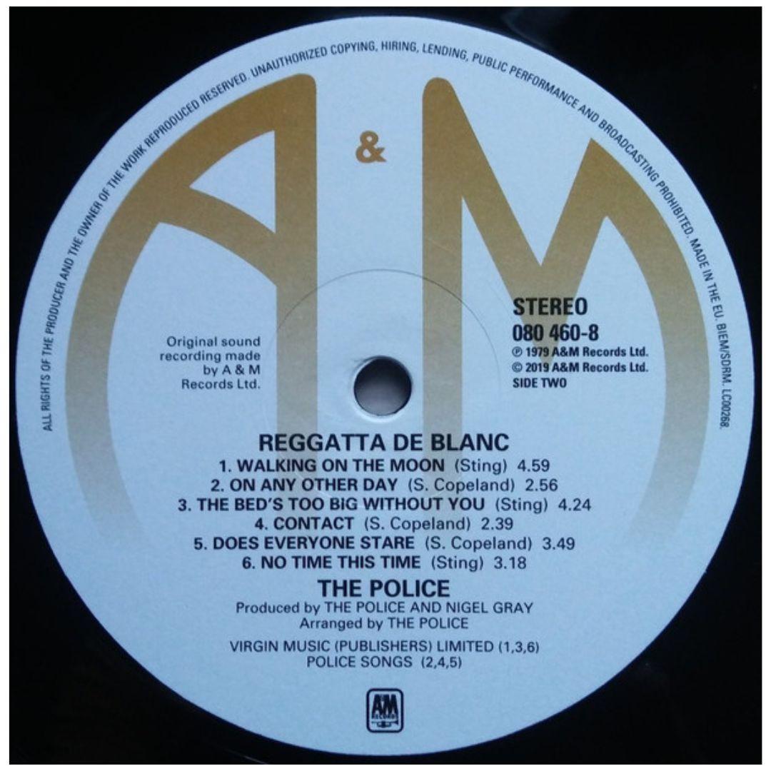 POLICE - REGGATTA DE BLANC | VINILO