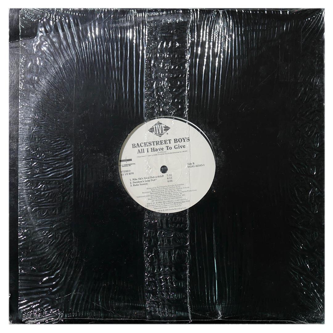 BACKSTREET BOYS - ALL I HAVE TO GIVE | 12" MAXI SINGLE USADO