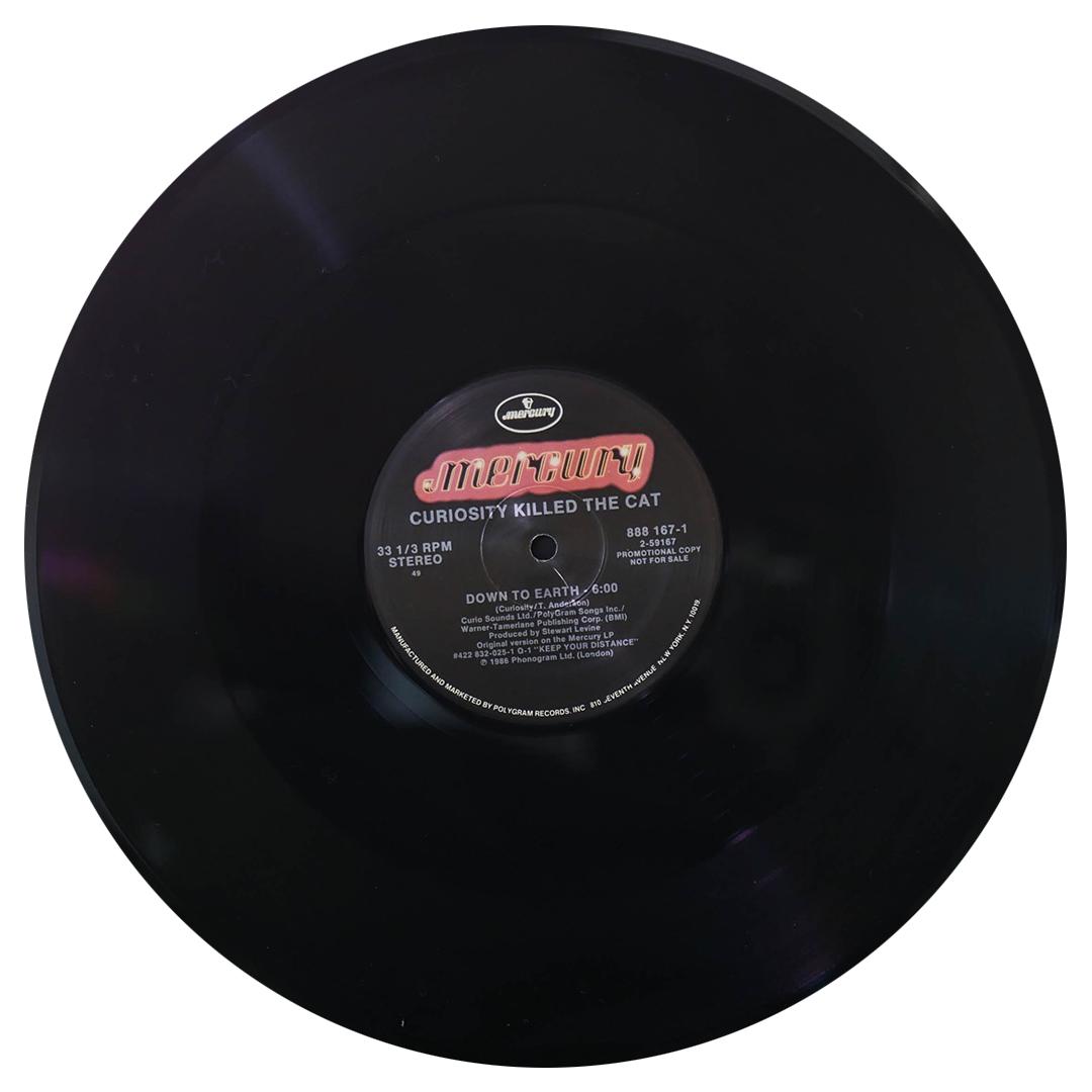CURIOSITY KILLED THE CAT - DOWN TO EARTH | 12" MAXI SINGLE USADO