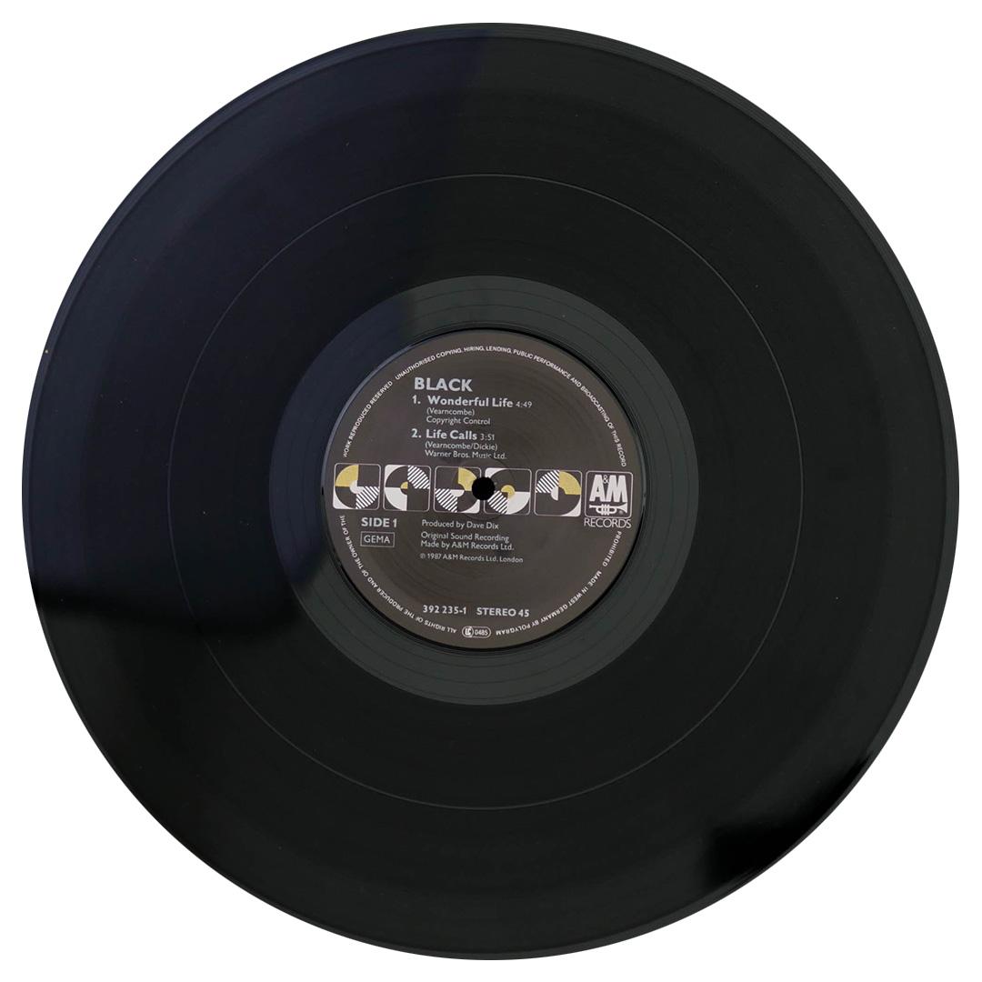 BLACK - WONDERFUL LIFE | 12" MAXI SINGLE USADO