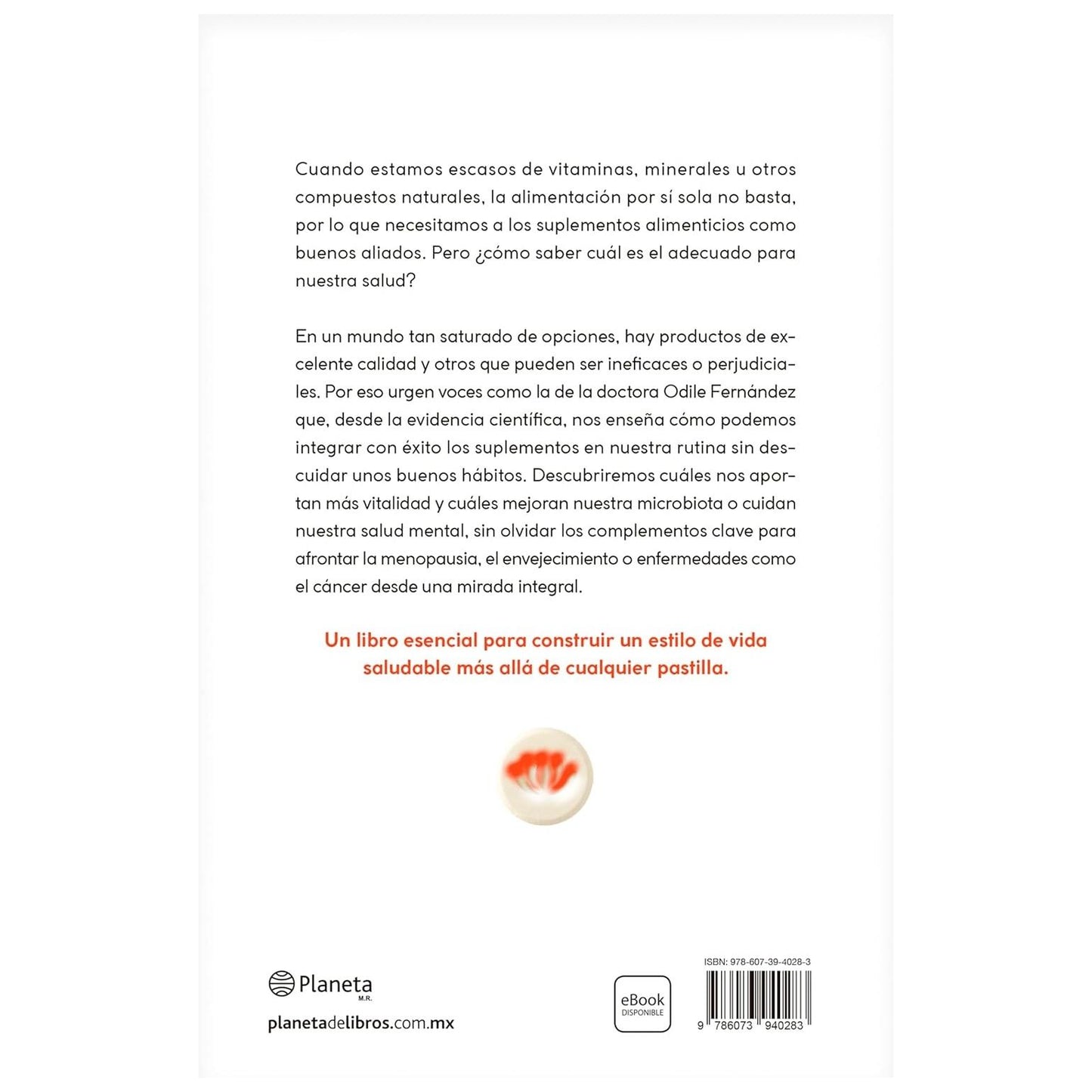 EL PODER DE LA SUPLEMENTACIÓN (TAPA BLANDA) - ODILE FERNÁNDEZ | LIBRO