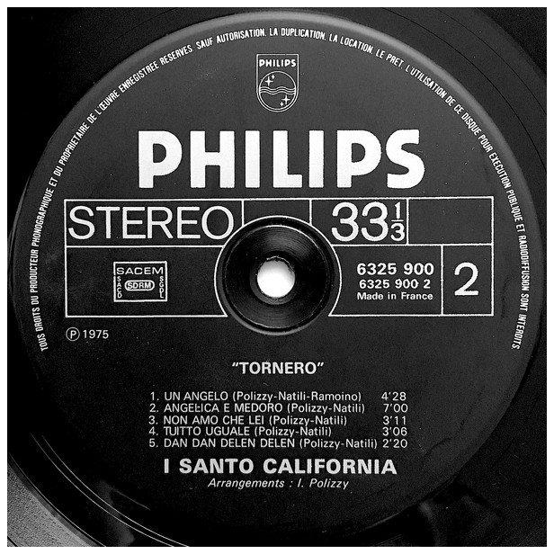 I SANTO CALIFORNIA - TORNERO | VINILO USADO