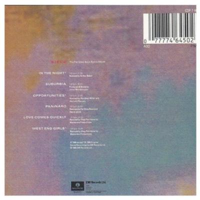 PET SHOP BOYS - DISCO REMIX ALBUM | CD