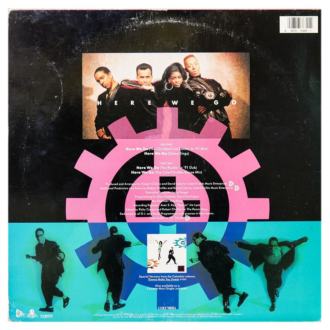 C+C MUSIC FACTORY - HERE WE GO | 12" MAXI SINGLE USADO