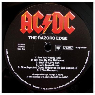 AC/DC - RAZORS EDGE (LIMITED EDITION) | VINILO