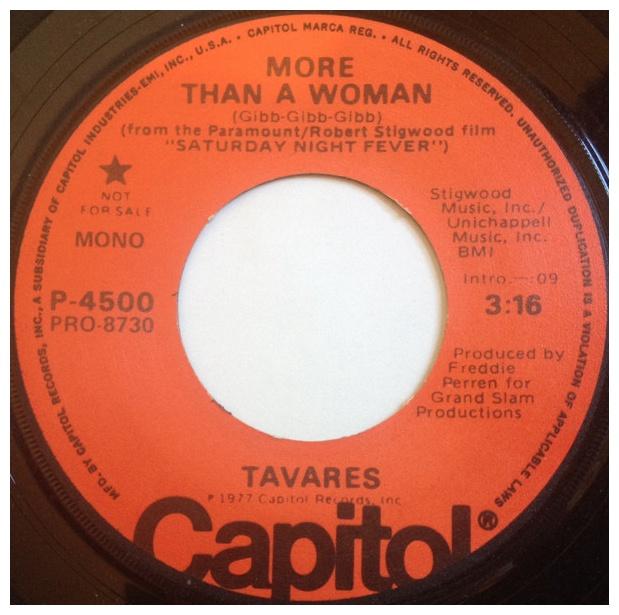 TAVARES - MORE THAN A WOMAN | 7" SINGLE VINILO USADO