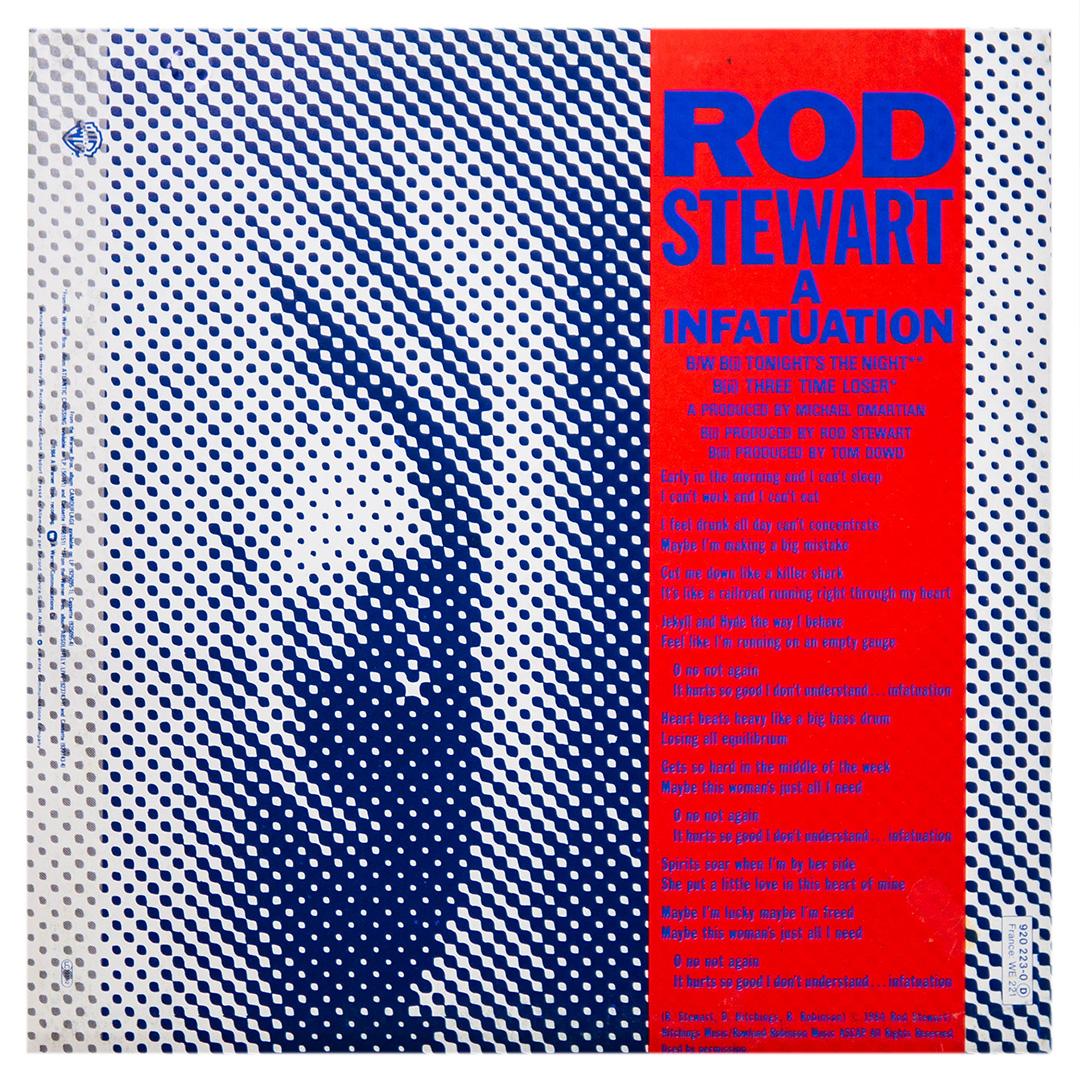ROD STEWART - INFATUATION | 12" MAXI SINGLE USADO