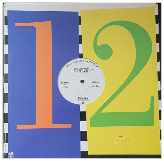 DOUBLE - THE CAPTAIN OF THE HEART (PROMO) | 12" MAXI SINGLE USADO